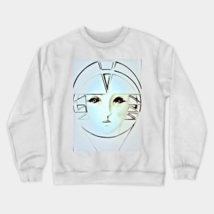 aqua astro ,,   Jacqueline Mcculloch Crewneck Sweatshirt